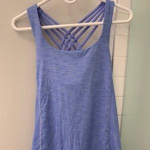Lululemon Criss Cross Built in Bra Tank